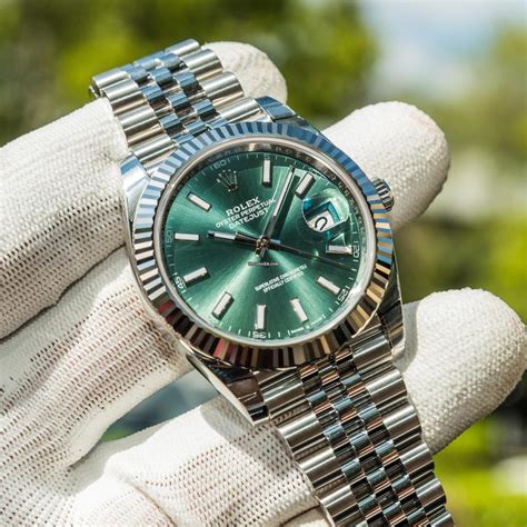 green and gold watch rolex|rolex oyster perpetual datejust green face.